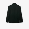 Runway-Blazer aus Satin mit Schalkragen