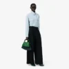 Runway-Hose aus Woll-Blend in weiter Passform