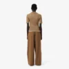 Runway-Hose aus Woll-Blend in weiter Passform