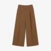 Runway-Hose aus Woll-Blend in weiter Passform