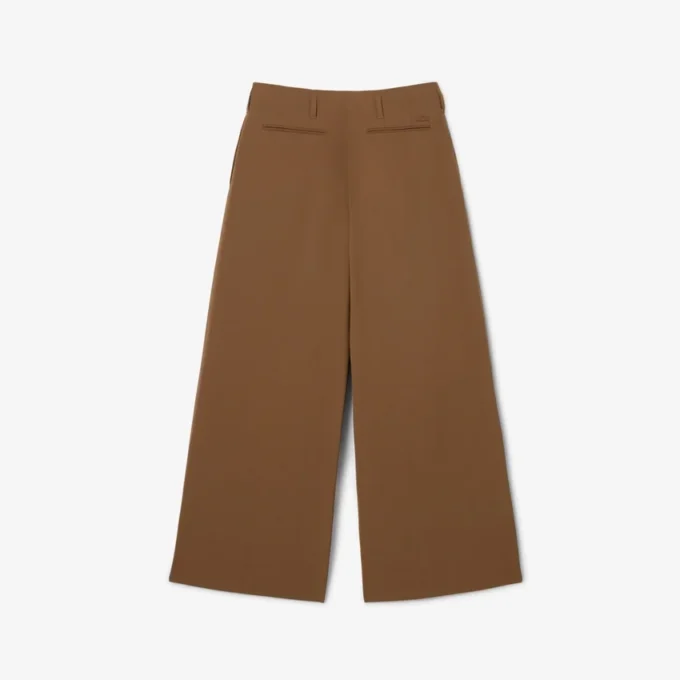 Runway-Hose aus Woll-Blend in weiter Passform