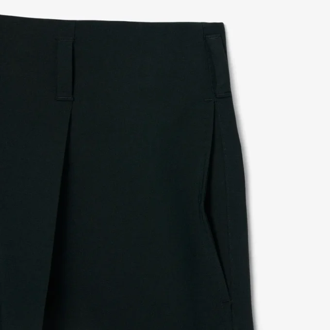 Runway-Hose aus Woll-Blend in weiter Passform