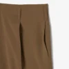 Runway-Hose aus Woll-Blend in weiter Passform
