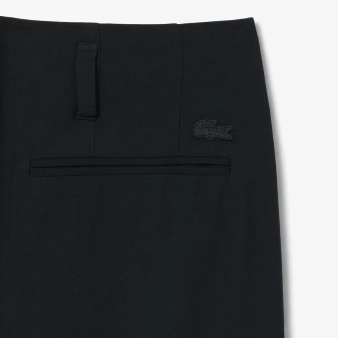 Runway-Hose aus Woll-Blend in weiter Passform