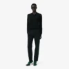 Runway-Hose aus Wolle mit geradem Schnitt