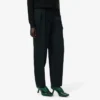 Runway-Hose aus Wolle mit geradem Schnitt