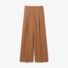 Runway-Hose aus Wolle mit weitem Schnitt