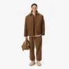 Runway-Jacke aus Wolle-Blend mit Wattierung