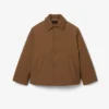 Runway-Jacke aus Wolle-Blend mit Wattierung