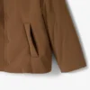 Runway-Jacke aus Wolle-Blend mit Wattierung