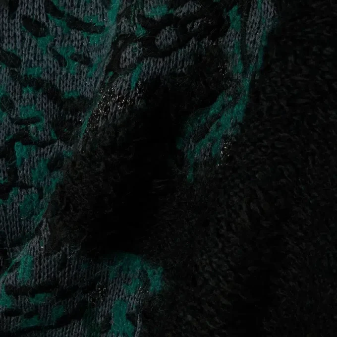 Runway Jacquard-Pullover mit Krokodil-Motiv