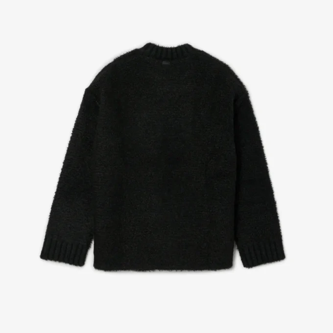 Runway Jacquard-Pullover mit Krokodil-Motiv