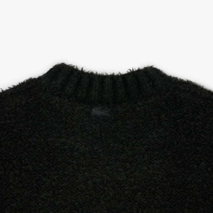 Runway Jacquard-Pullover mit Krokodil-Motiv