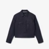Runway-Jeansjacke in Indigo