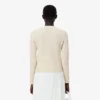 Runway Kaschmir-Strickjacke mit Zopfmuster
