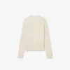 Runway Kaschmir-Strickjacke mit Zopfmuster