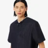Runway Loose Fit Denim-Poloshirt
