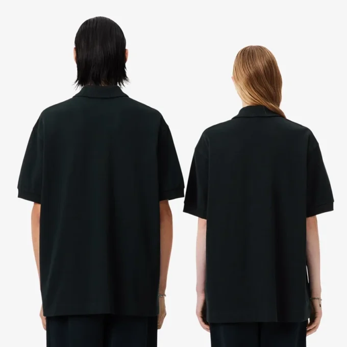 Runway Loose Fit Shield Piqué-Poloshirt