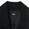 Runway-Mantel aus gekochter Wolle