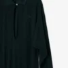 Runway-Maxikleid mit Polokragen aus Seide