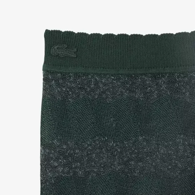 Runway Pointelle-Strick-Shorts