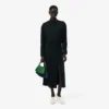 Runway-Poloshirt-Maxikleid mit Plissee