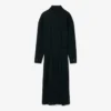 Runway-Poloshirt-Maxikleid mit Plissee