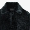Runway-Poloshirt mit Velours-Kragen