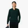 Runway-Pullover aus Merinowolle mit Polokragen