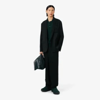 Runway-Pullover aus Merinowolle mit Polokragen