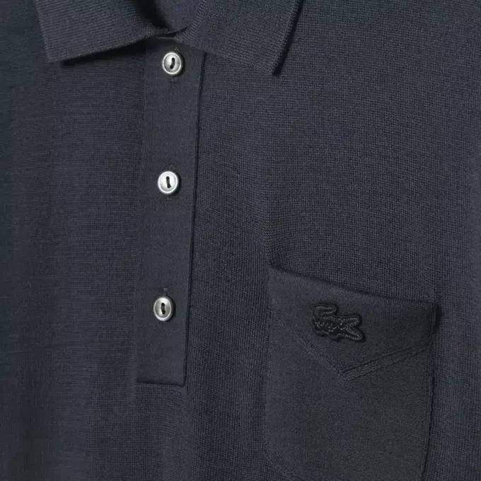 Runway-Pullover aus Merinowolle mit Polokragen
