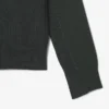 Runway-Pullover aus Wollmischung mit Poloshirt-Kragen