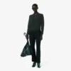 Runway-Pullover aus Wollmischung mit Poloshirt-Kragen