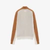Runway-Pullover aus Wollmischung mit Poloshirt-Kragen