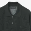 Runway-Pullover aus Wollmischung mit Poloshirt-Kragen