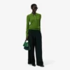 Runway-Pullover mit Polokragen aus Merinowolle