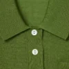 Runway-Pullover mit Polokragen aus Merinowolle