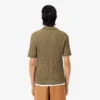 Runway-Pullover mit Zopfmuster und Poloshirt-Kragen