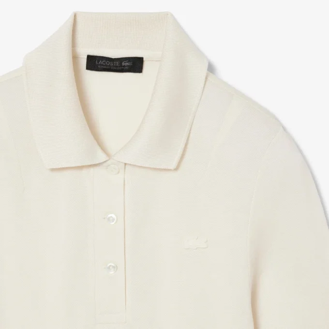 Runway Slim Fit Seiden-Mini-Piqua-Poloshirt