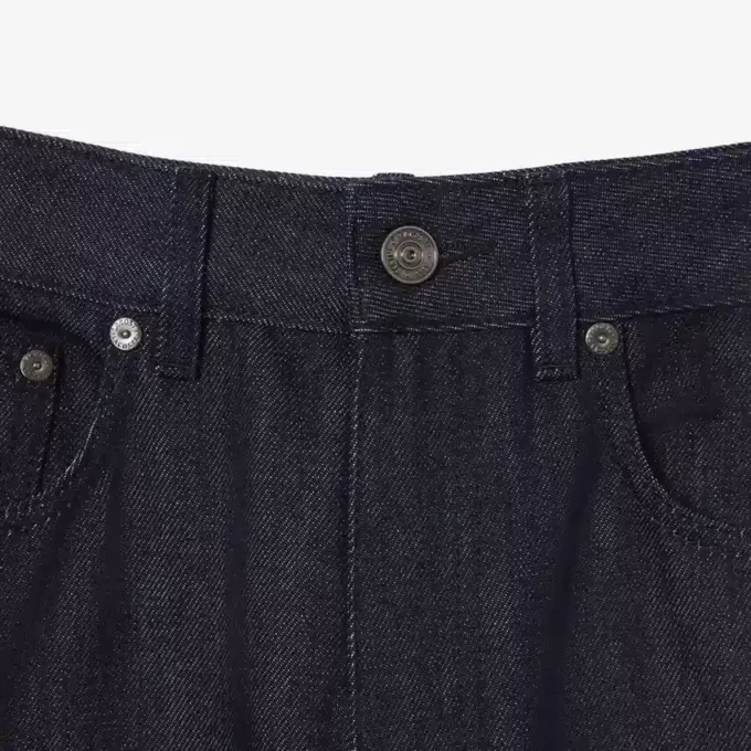 Runway Straight Leg Denim Jeans