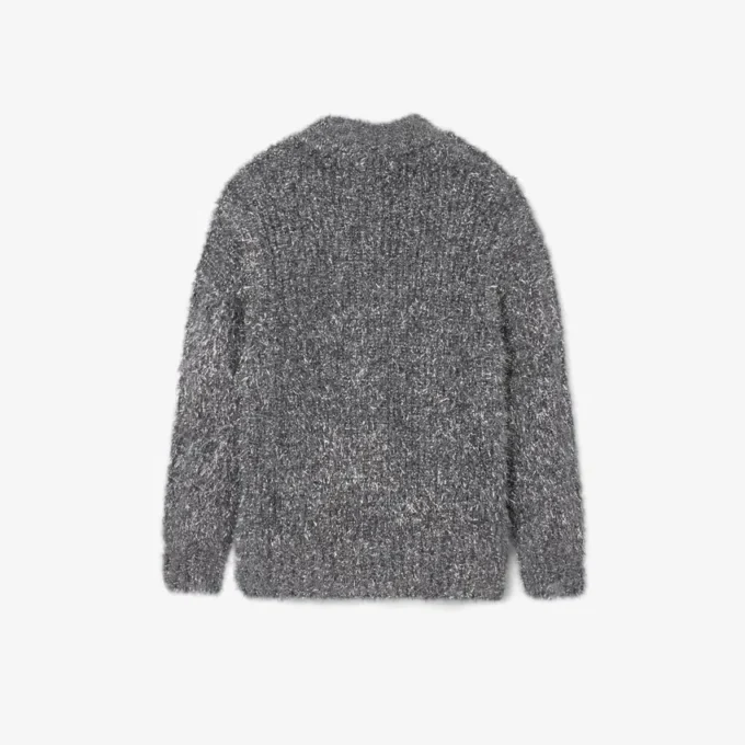 Runway-Strickjacke aus Lurex