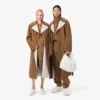 Runway-Trenchcoat aus Woll-Blend