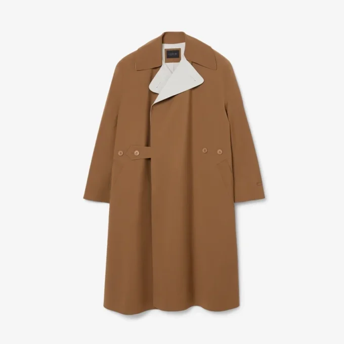 Runway-Trenchcoat aus Woll-Blend