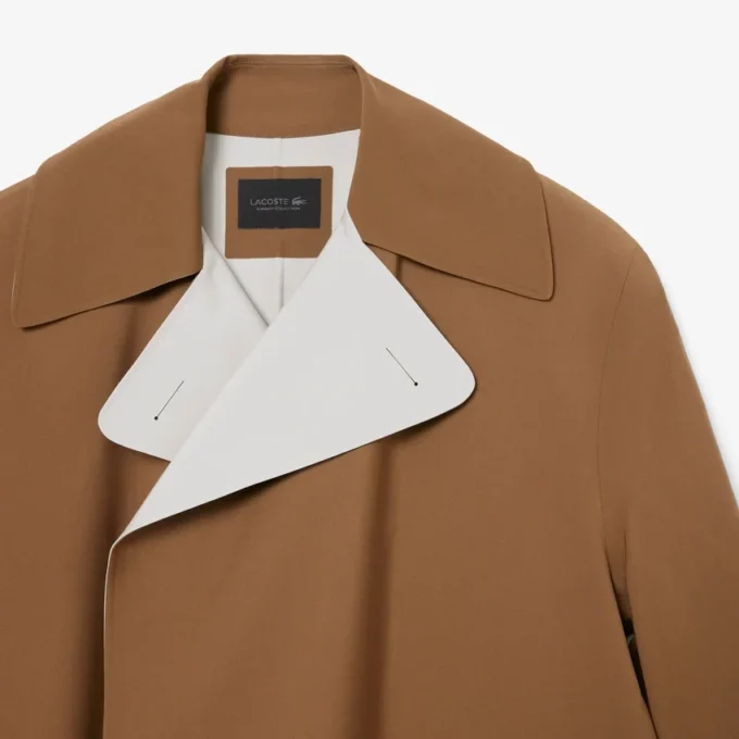 Runway-Trenchcoat aus Woll-Blend