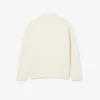 Runway-Wollpullover mit gesticktem Emblem