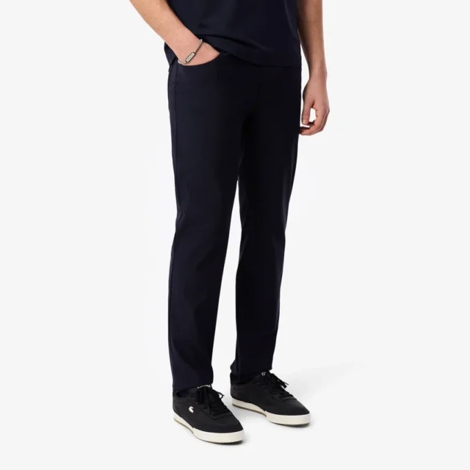 Slim-Fit-Chino-Hose aus Stretch