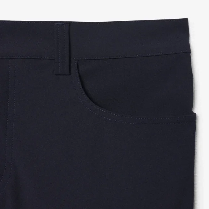 Slim-Fit-Chino-Hose aus Stretch