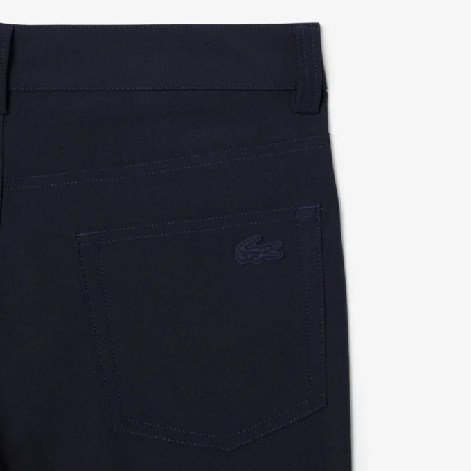 Slim-Fit-Chino-Hose aus Stretch