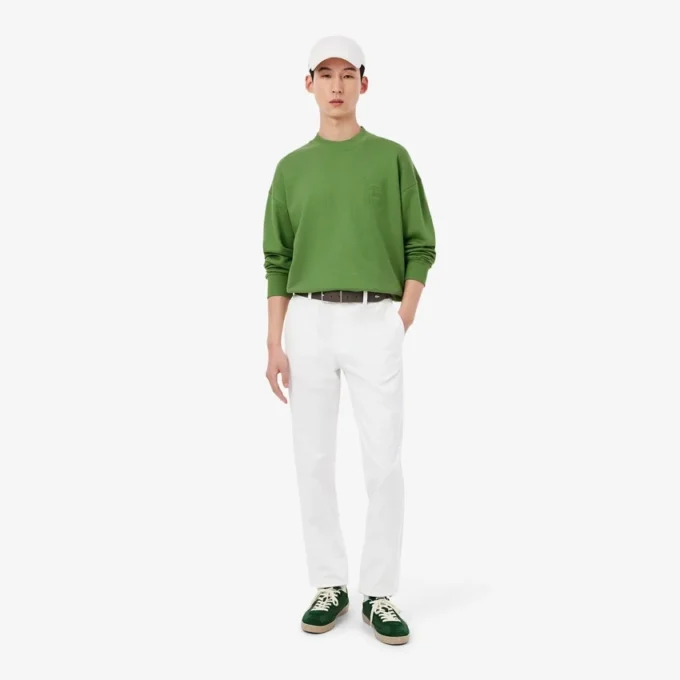 Slim-Fit-Chino-Hose aus Stretch-Twill