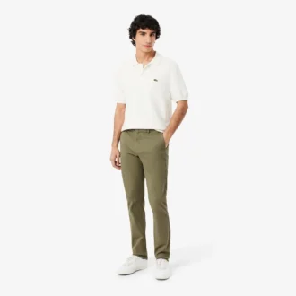 Slim-Fit-Chino-Hose aus Stretch-Twill
